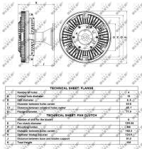  49094 - EMBRAGUE VENTILADOR MAN L2000/M2000