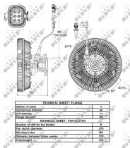 Nrf 49131 - EMBRAGUE VENTILADOR MAN D28/V8 01/2