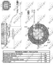 Nrf 49133 - EMBRAGUE VENTILADOR MAN D08 EURO6 1