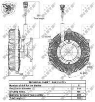 Nrf 49135 - EMBRAGUE VENTILADOR MERCEDES ACTROS