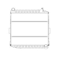  50472 - RADIADOR CU DEUTZ AGROTRON 1012 4-C