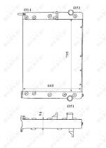 Nrf 50545 - RADIADORES BUS MERCEDES MERCEDES CI