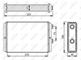 Nrf 53233 - CALENTADOR FIAT DOBLO 00-