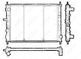  58295 - RADIADOR CU FIAT BRAVA 98-