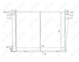  58338 - RADIADOR ALU BRAZED BMW 320I 82-