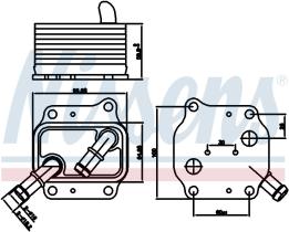 Nissens 91231 - RADIADOR ACEITE HYUNDAI I40(VF)(11-