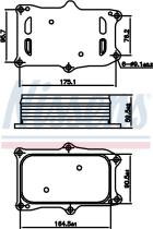 Nissens 91256 - RADIADOR ACEITE MERCEDES ATEGO 3(13