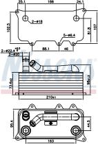 Nissens 91273 - RADIADOR ACEITE AUDI A 6/S 6(C6)(04