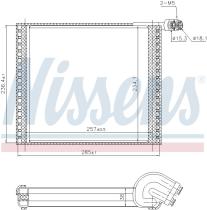 Nissens 92338 - EVAPORADOR TOYOTA RAV 4 III(#A30)(0