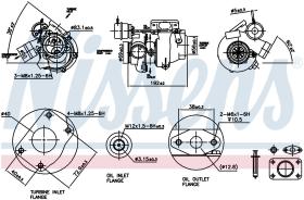 Nissens 93040 - TURBO SAAB 9-3(YS3D)(98-)2.0 I 16V