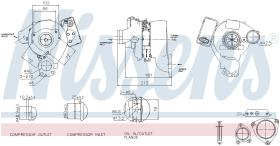 Nissens 93115 - TURBO MERCEDES C-CLASS W 203(00-)C