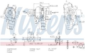 Nissens 93142 - TURBO OPEL CORSA D(06-)1.3 CDTI