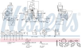 Nissens 93168 - TURBO VOLKSWAGEN JETTA III(1K2)(05-