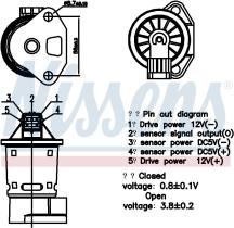 Nissens 98246 - VALVULA EGR CHEVROLET NUBIRA(03-)1.