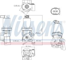 Nissens 98311 - VALVULA EGR HYUNDAI I30(GD)(12-)1.4