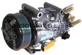 Bugobrot 511362 - COMPRESOR SANDEN SD6C12 P-6 110 MM. 12 V. (PEUGEOT 308)