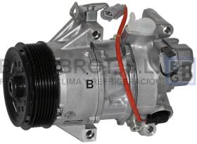 Bugobrot 514472603310 - COMPRESOR DENSO 5SER09C P6 100 MM. TOYOTA YARIS