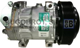 Bugobrot 516173 - COMPRES.SANDEN SD7H15 L-BRIDA P8 152MM.24 V.(WR)CATERPILLAR(