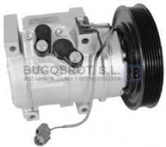 Bugobrot 518638807 - COMPRES.DENSO 10S17C CUERPO BRIDA P6 150MM.HONDA ACCORD 1,8