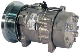 Bugobrot 514637Q - COMPRESOR QUE QP7H15 P8 133 MM. 12 V. (CATERPILLAR)