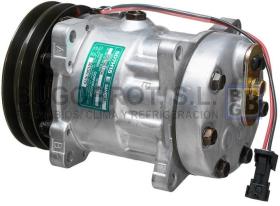 Bugobrot 518081Q - COMPRESOR QUE QP7H15 H-BRIDA 2A 24 V. (RENAULT TRUCK)